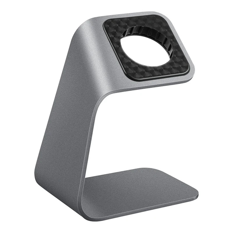 Suporte de Carregamento para Smartwatch em Liga de Alumínio – Base Dock Compatível com Carregador de Relógio