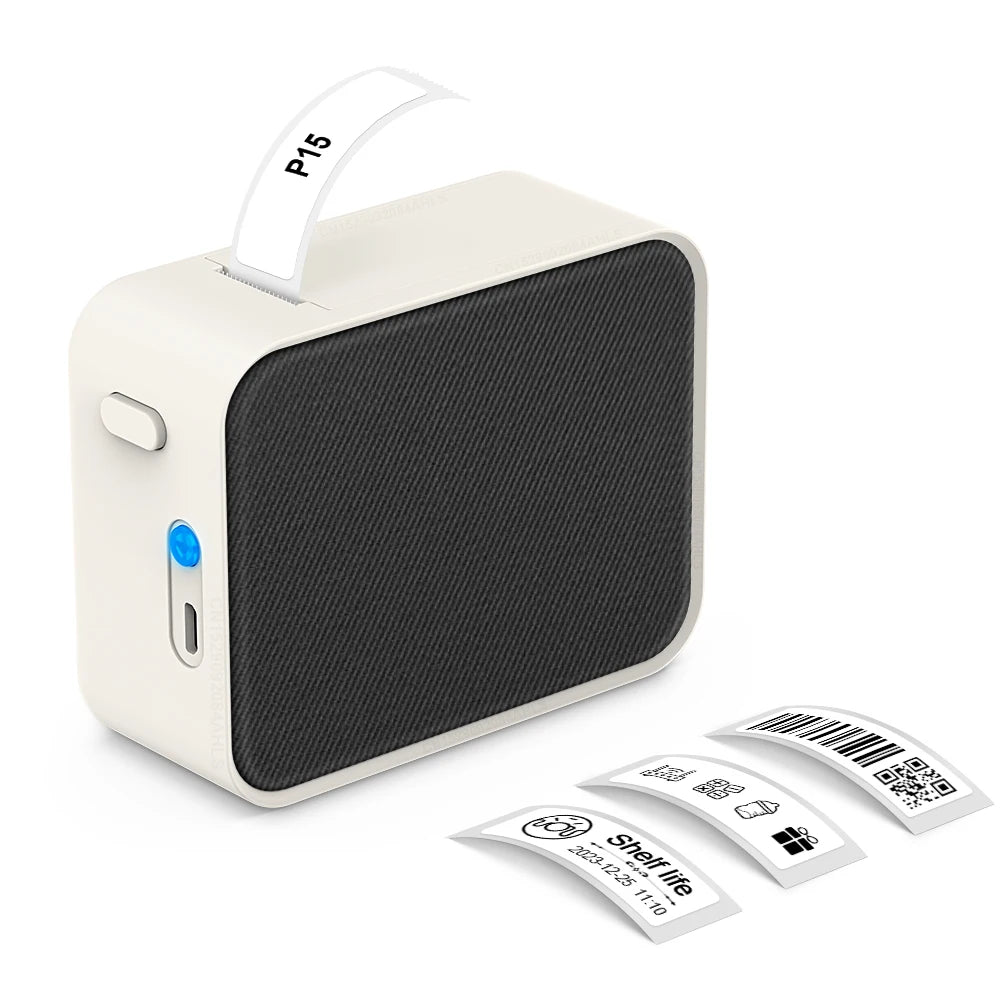 Impressora Etiquetas Bluetooth Sem Fio Térmica