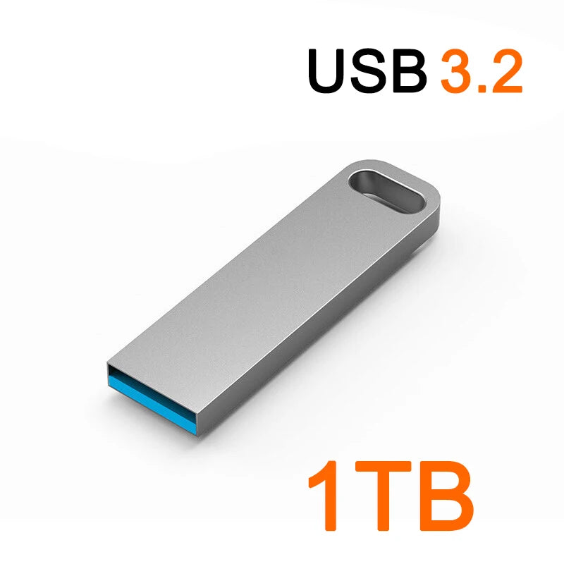Pen Drive USB 3.2 – Alta Velocidade, Tipo-C, à Prova d’Água