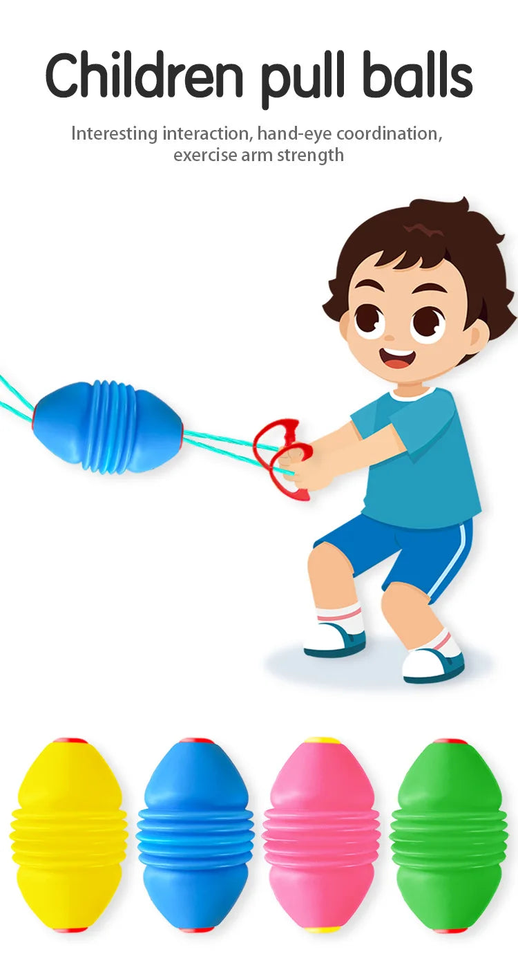 Brinquedo Vai Vem Bolas Elásticas Interativa