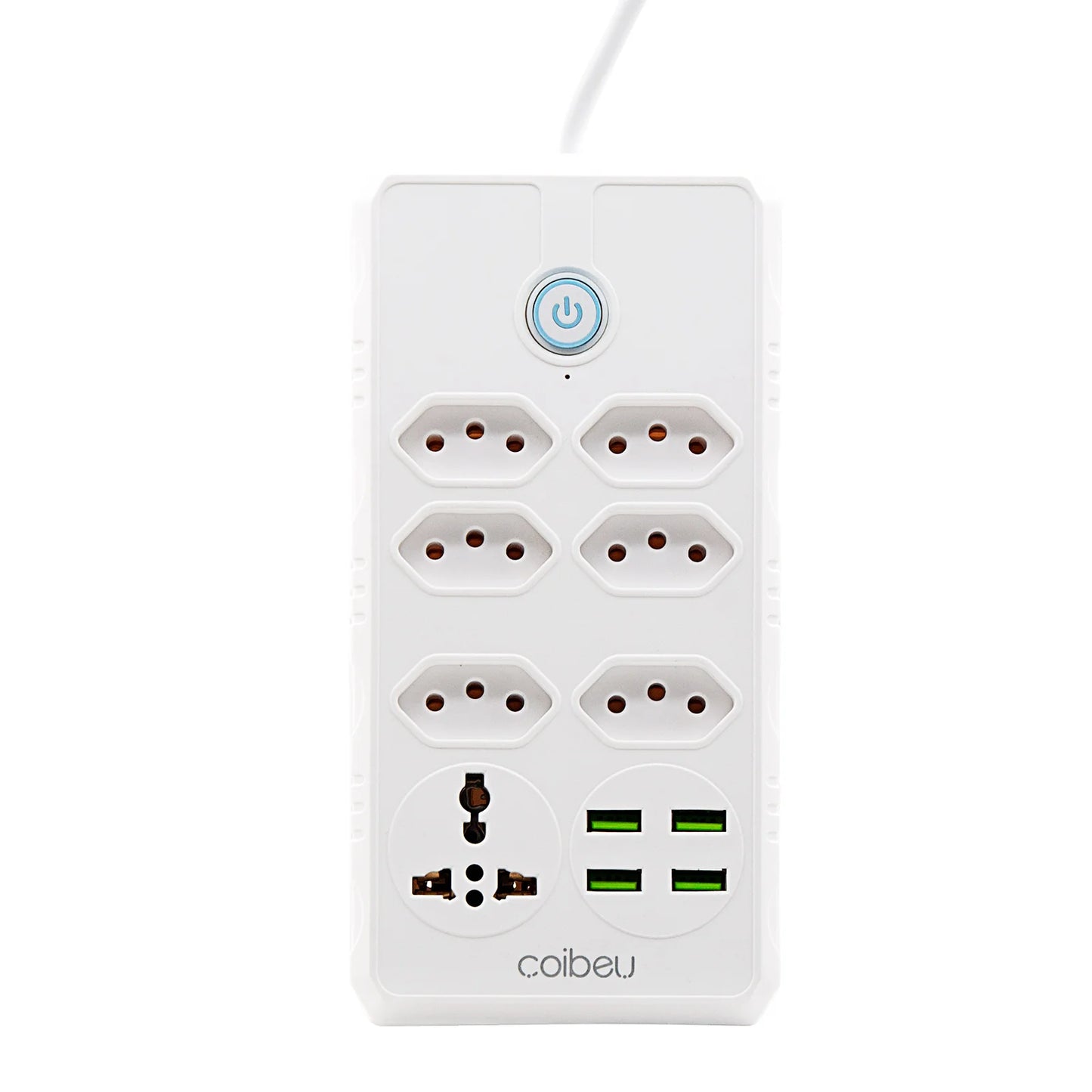 Régua Extensão de Tomadas e Porta USB
