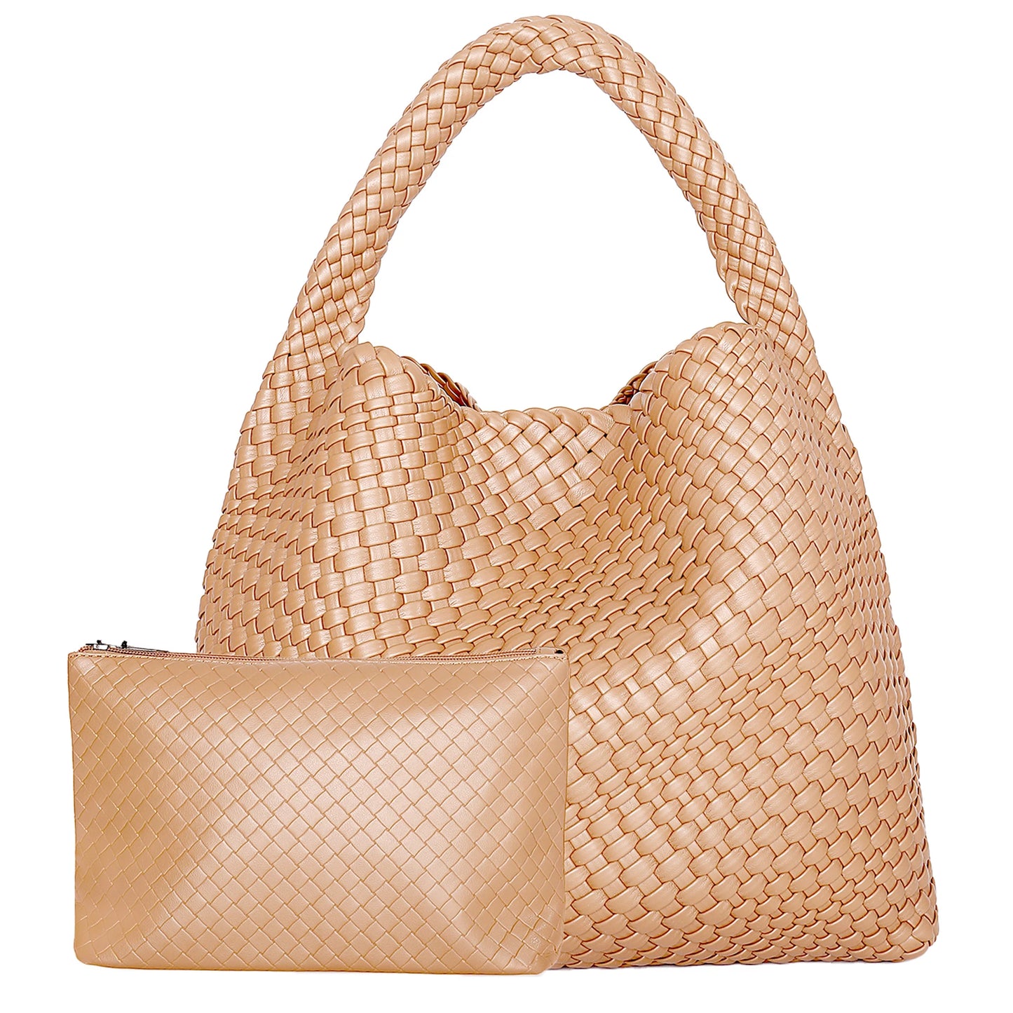 Bolsa Tote Trançada Grande