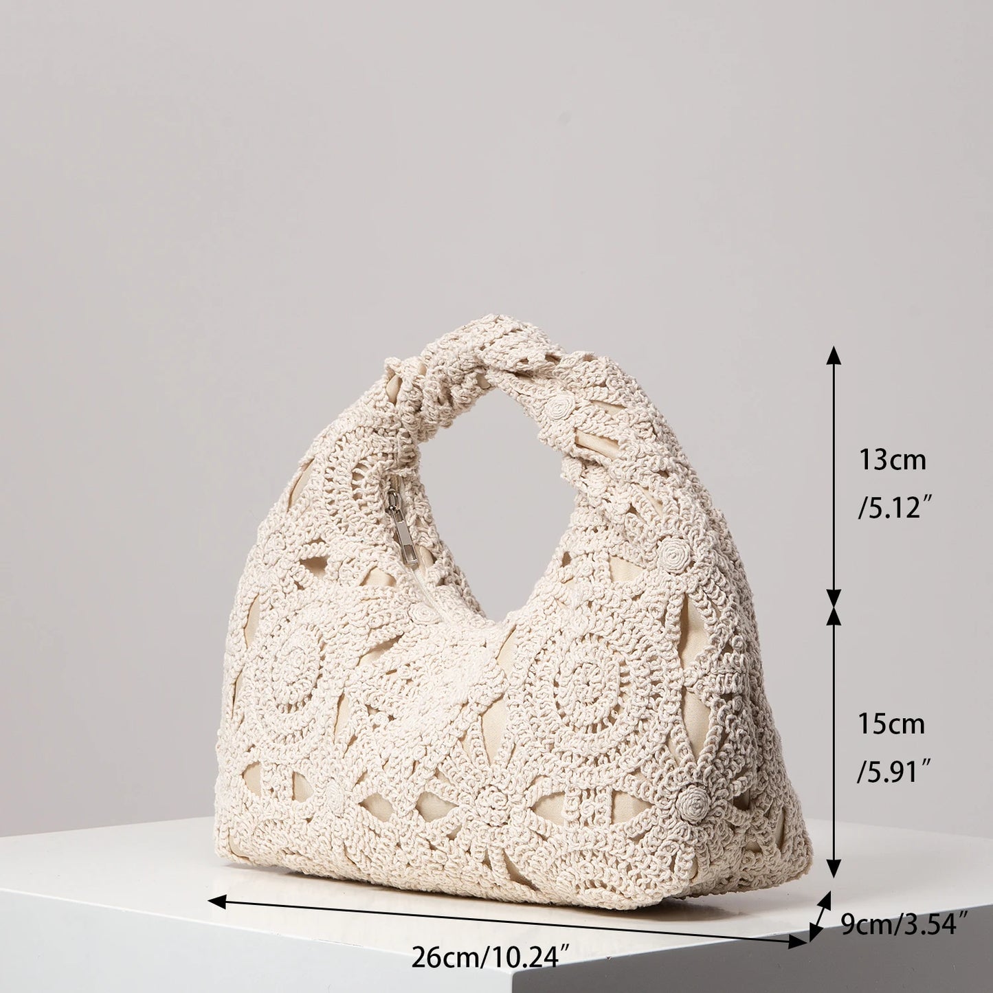 Bolsa Boho Crochê
