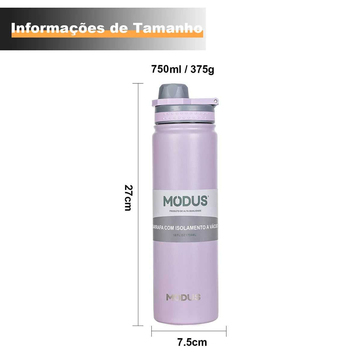 Garrafa Térmica Aço Inoxidável,