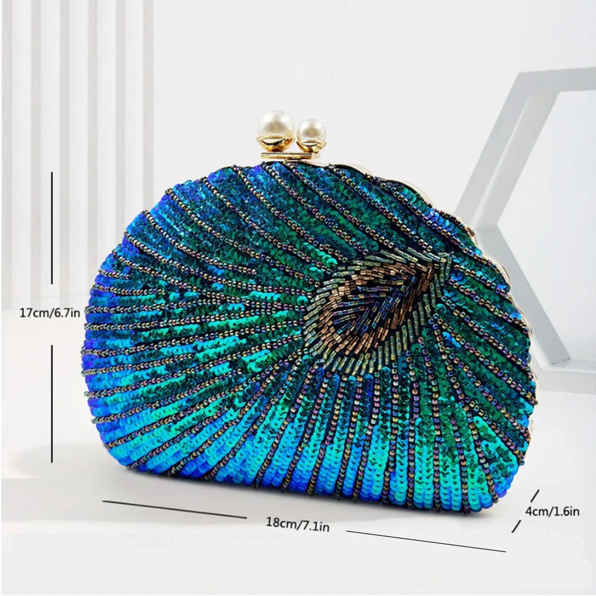 Clutch Bolsa Luxo