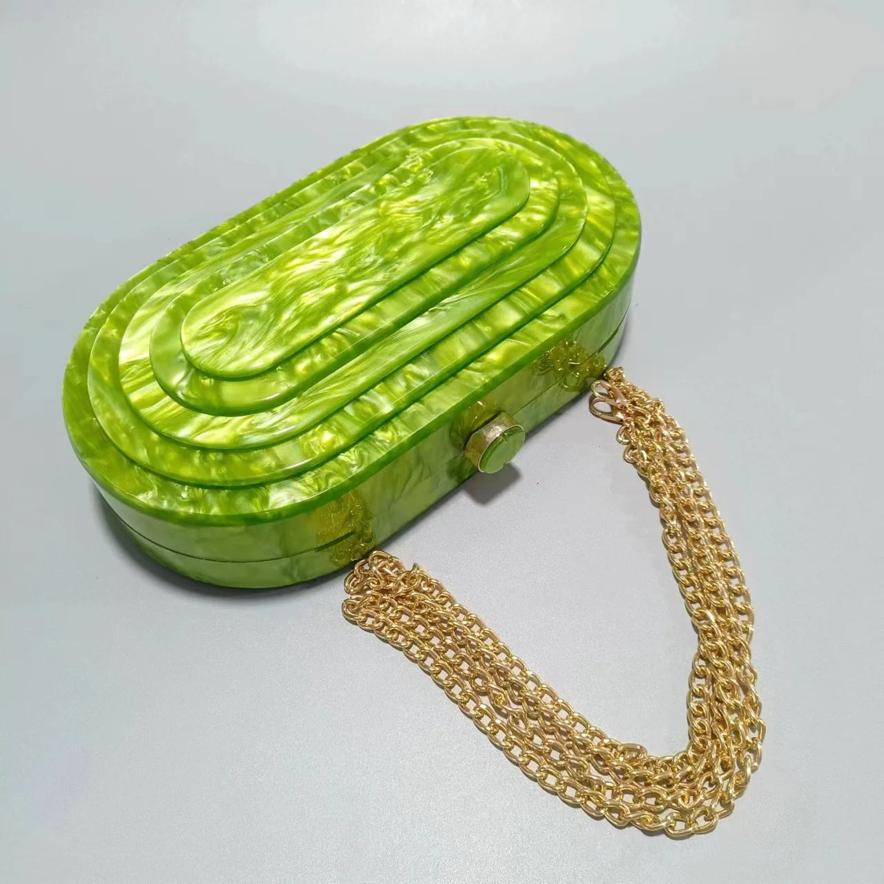 Clutch Acrílica Luxo