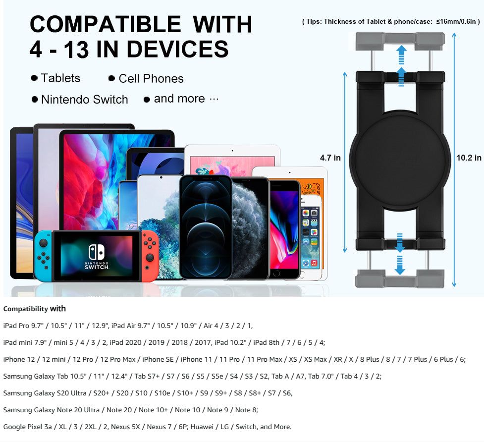 Suporte Universal para Smartphone e Tablet