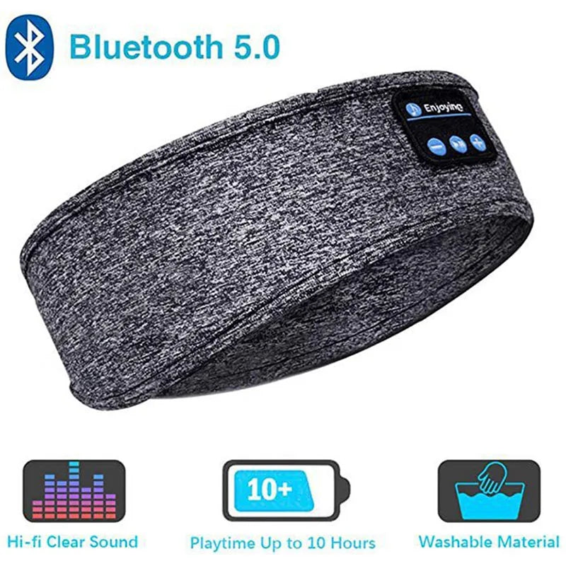 Fones Bluetooth com Faixa de Cabeça – Headset Esportivo