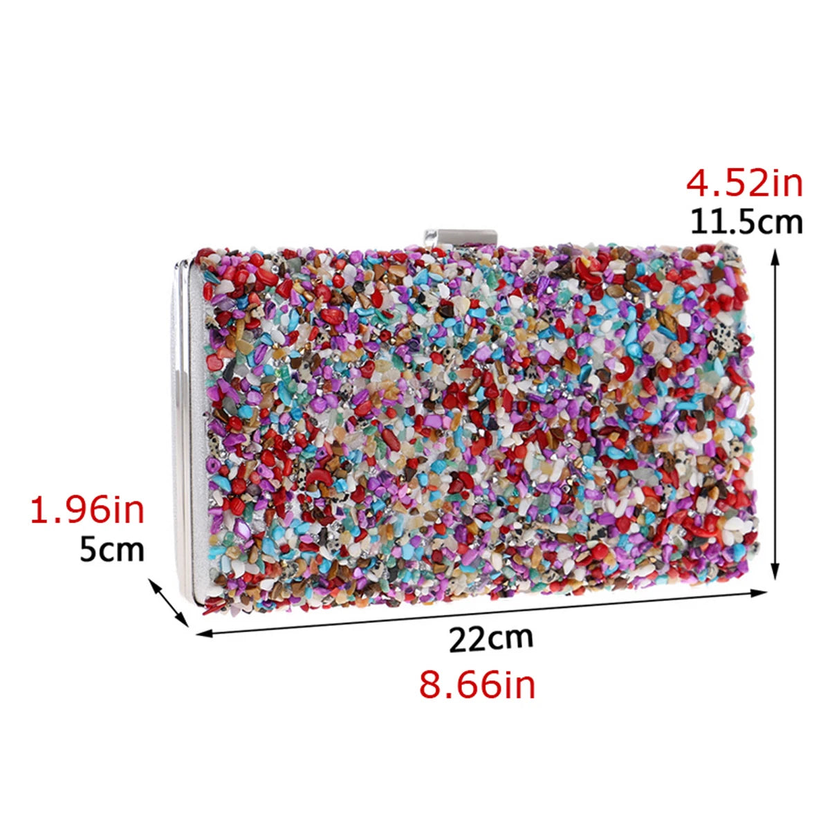 Clutch Bolsa Luxo