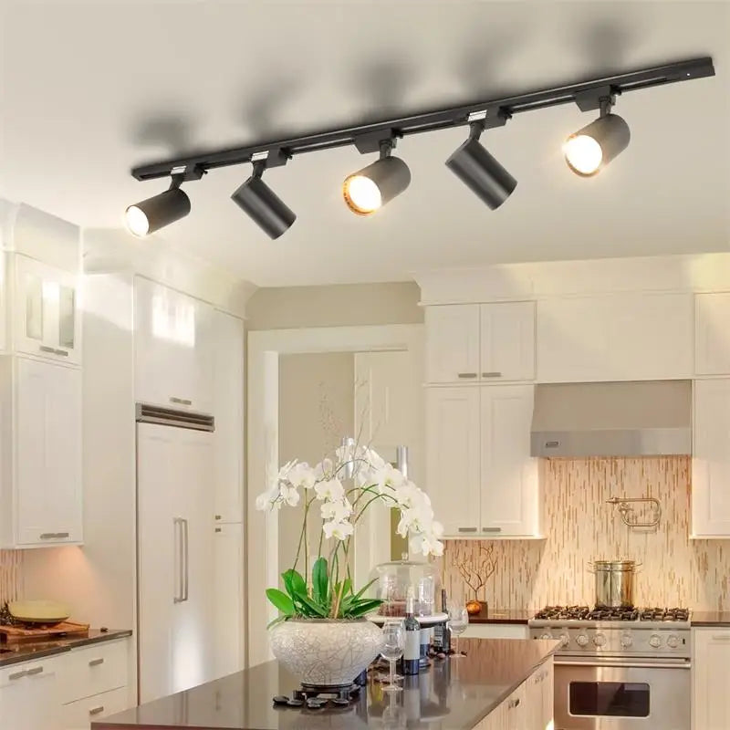 Luminária de Trilho LED – Conjunto Completo