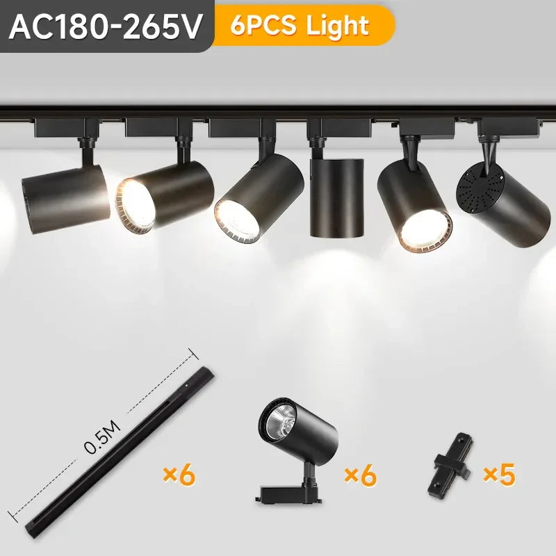Luminária de Trilho LED para Teto