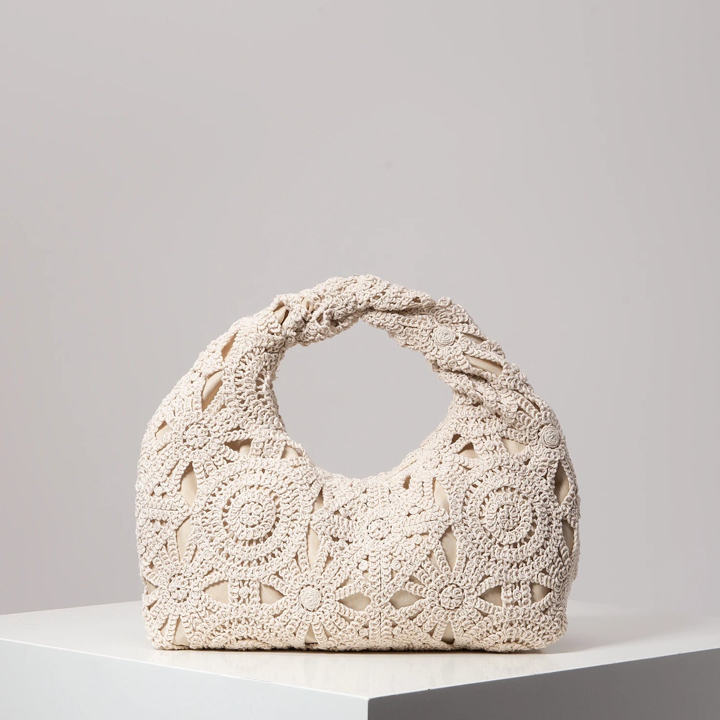 Bolsa Boho Crochê