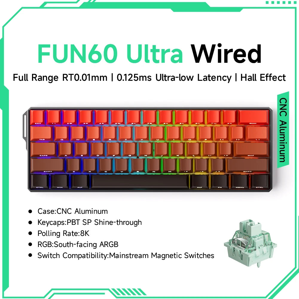 Teclado Mecânico com Switch Magnético