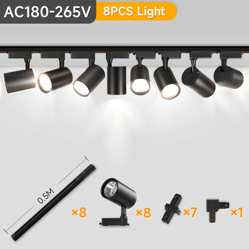 Luminária de Trilho LED para Teto