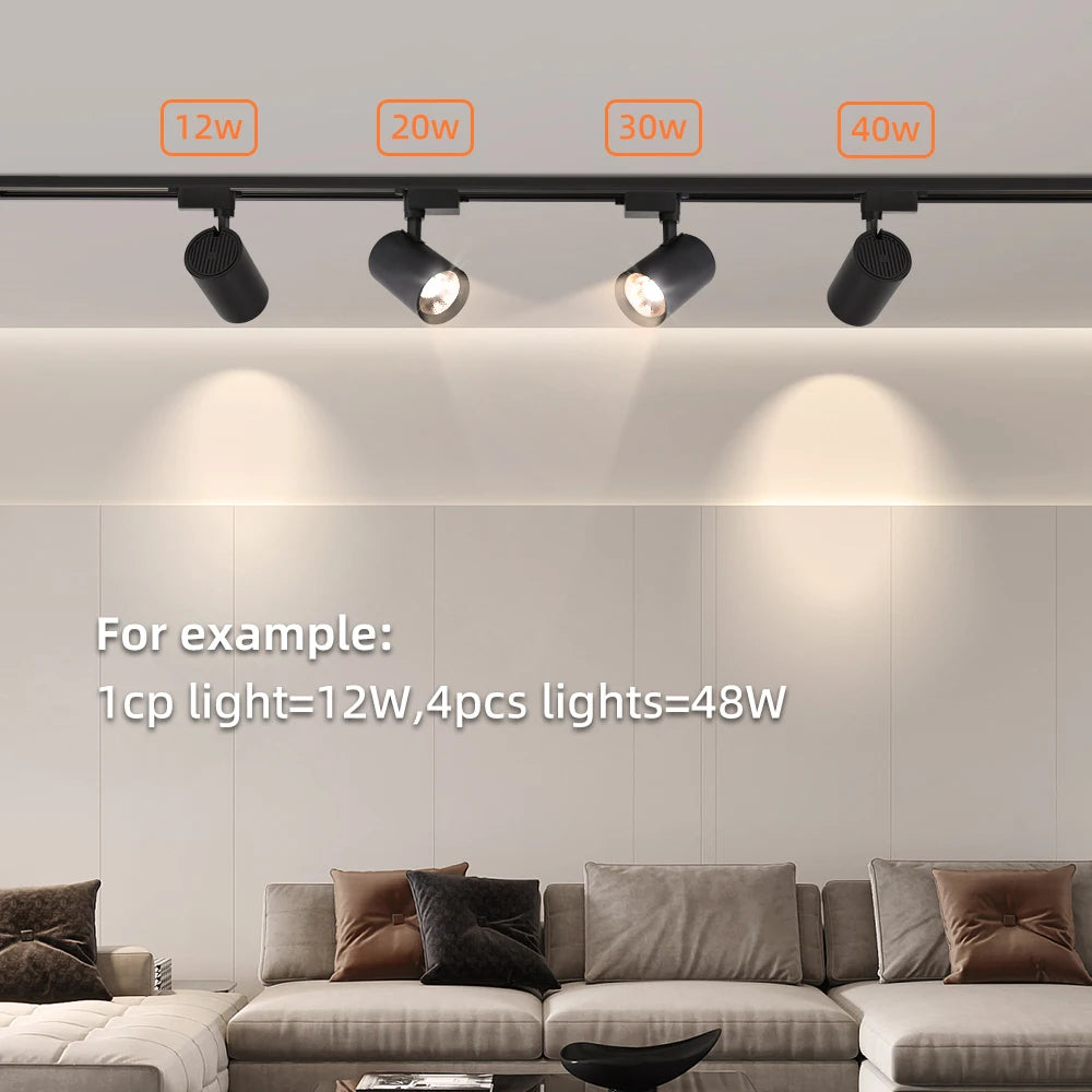 Luminária de Trilho LED para Teto