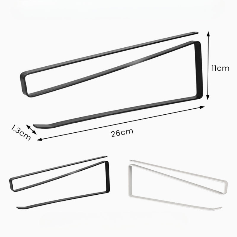 Suporte Organizador de Cozinha para Papel Toalha e Plástico Filmeorg