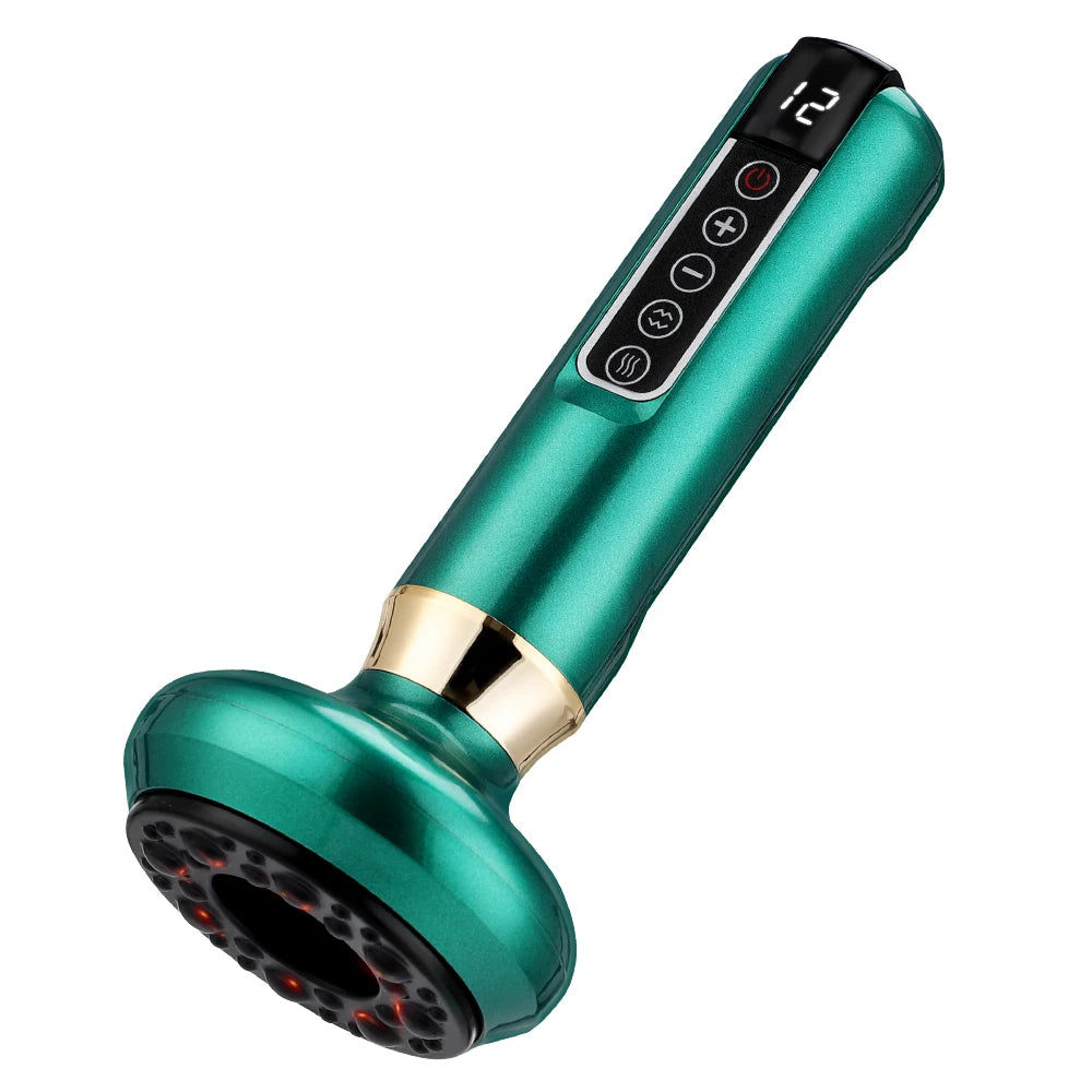 Massageador Elétrico com Ventosa e Aquecimento