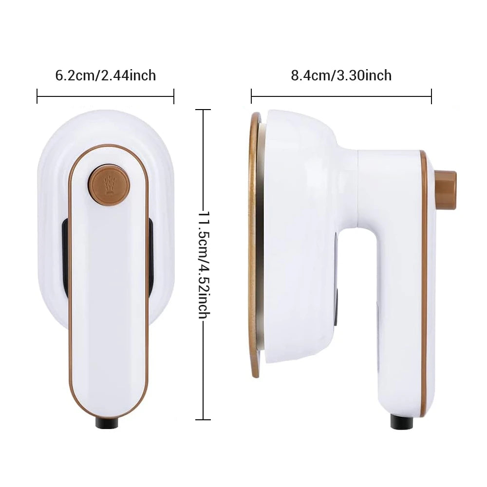 Mini Ferro De Passar Roupas A Vapor Portátil Bivolt