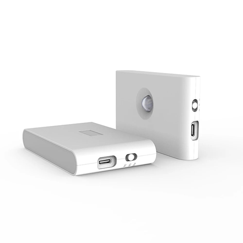 Luz Noturna LED por Indução – Sem Fio, Recarregável via USB