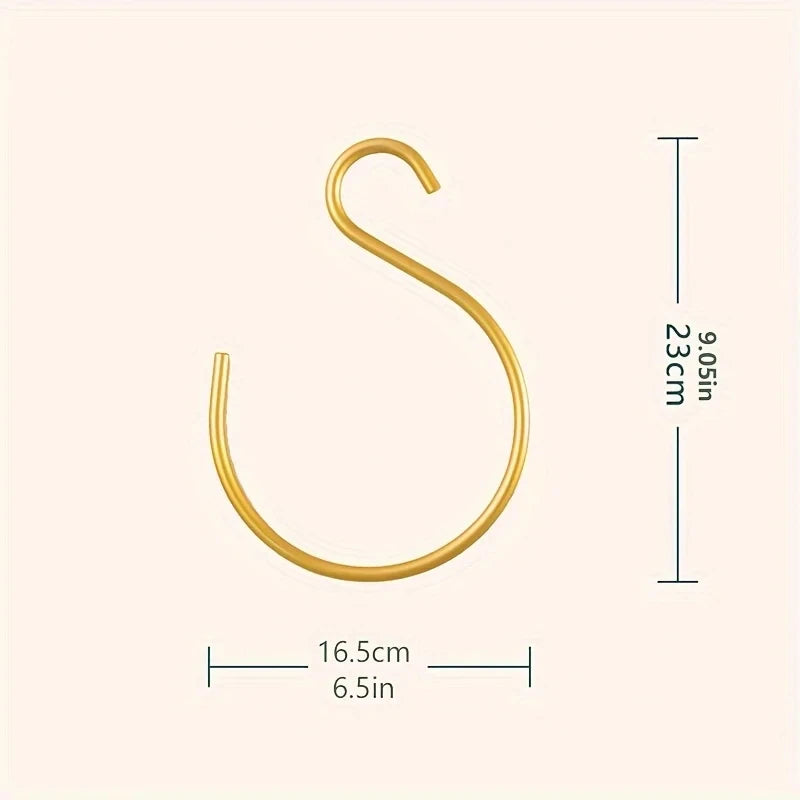 Organizador de Alumínio Ganchos em “S”