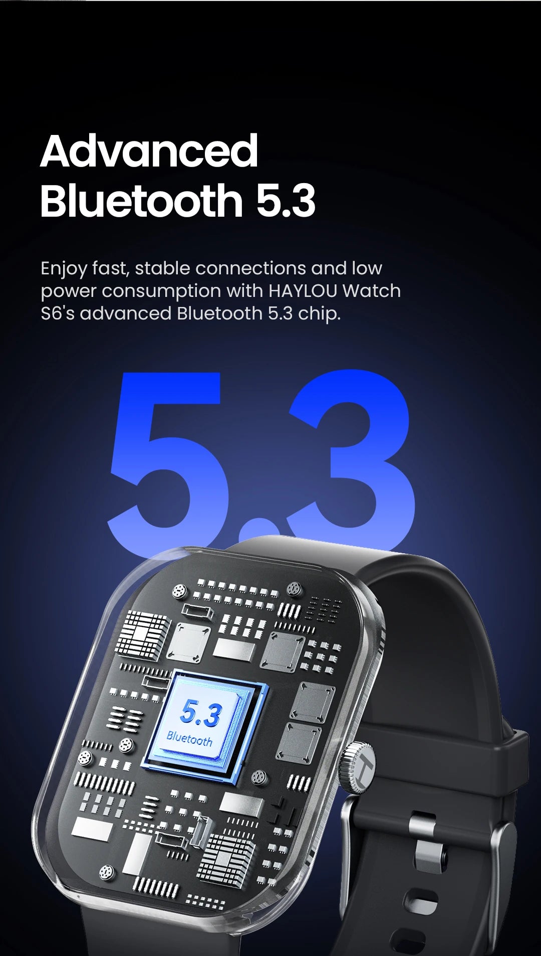 Smartwatch S6 Chamadas Bluetooth