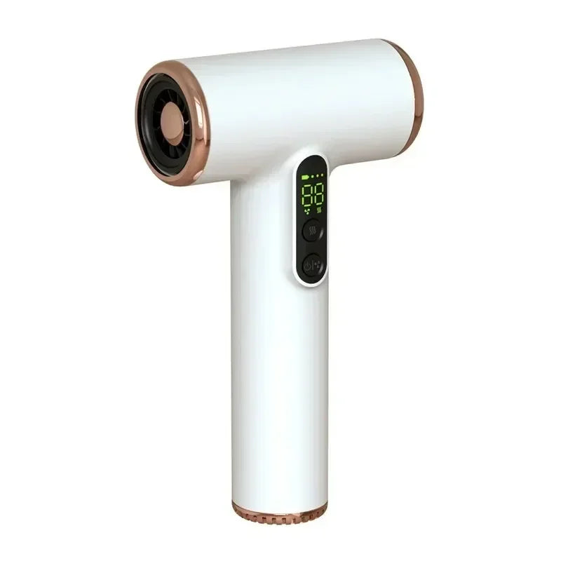 Secador de cabelo sem fio USB sem fio portátil