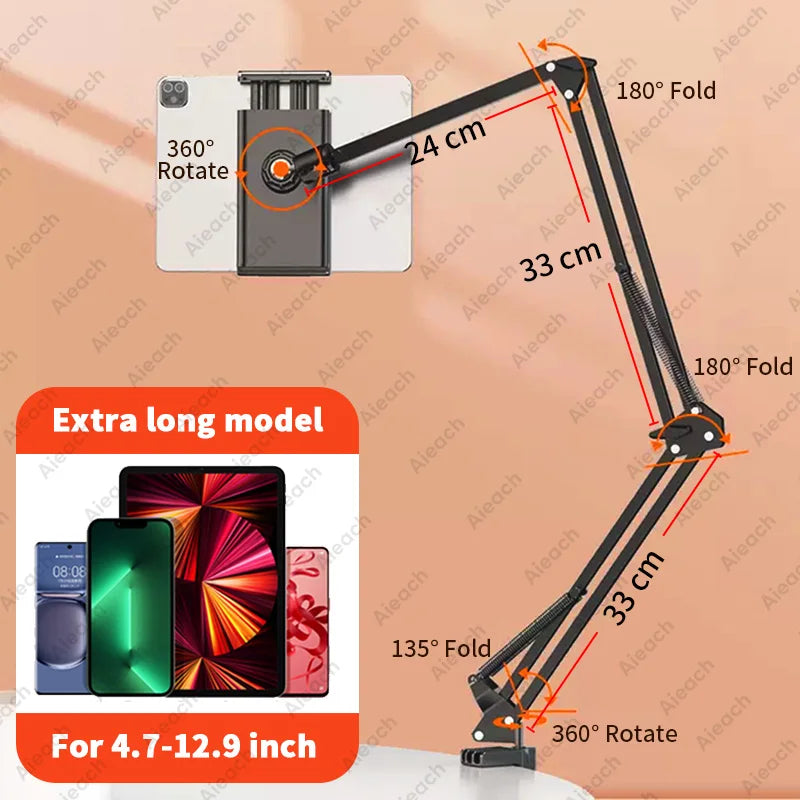 Suporte Giratório para Tablet e Celular