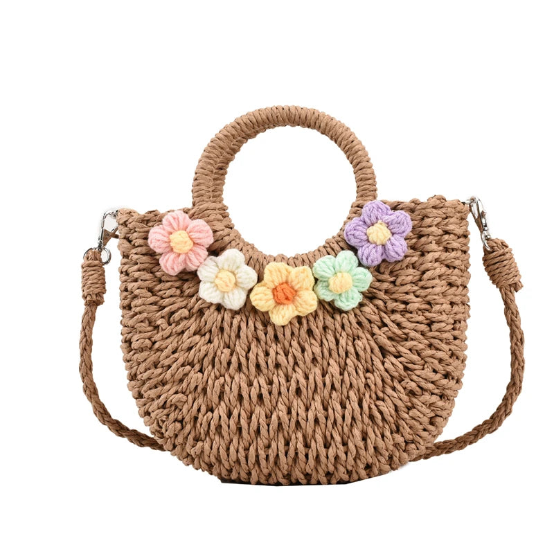 Bolsa Redonda de Palha
