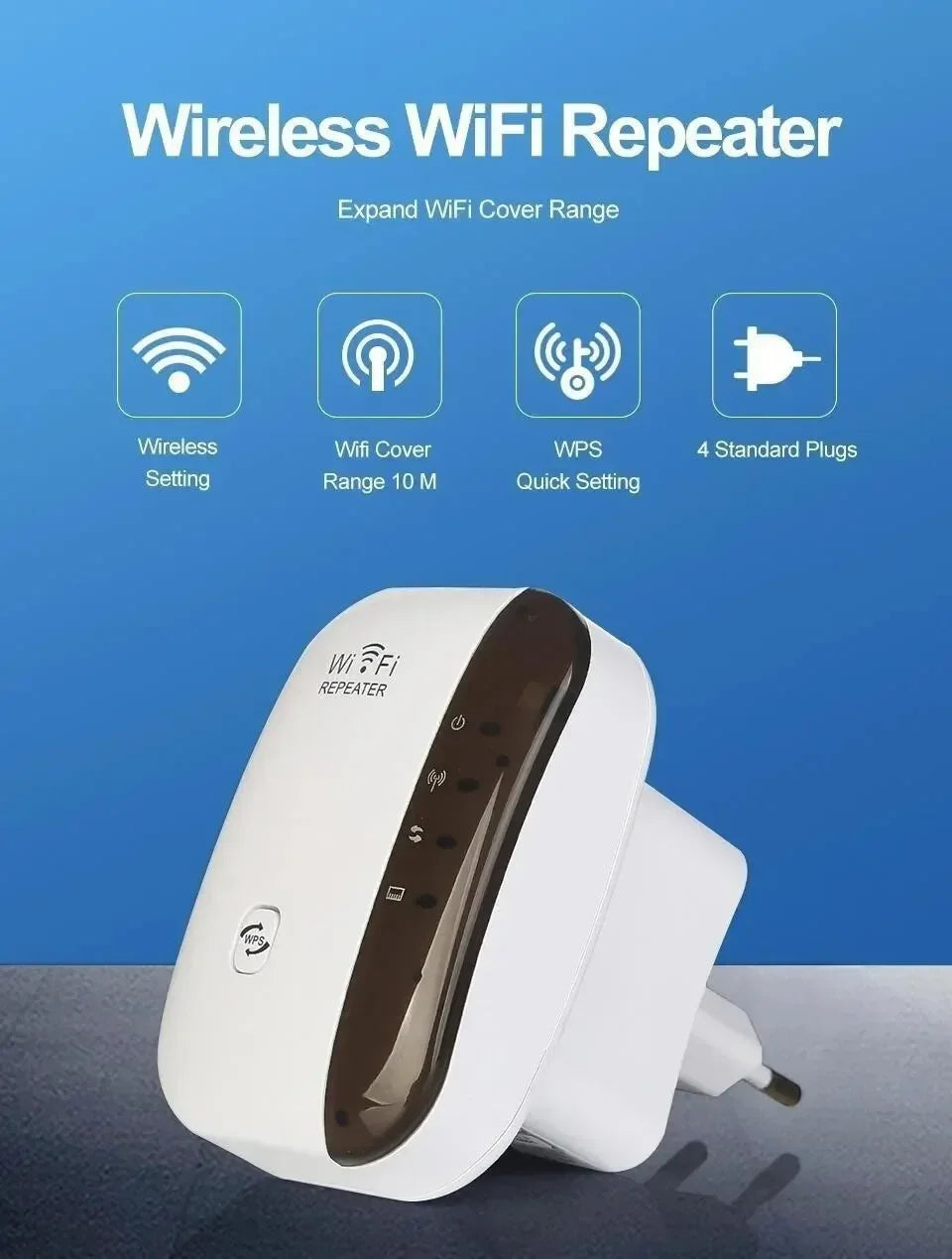 Repetidor Wi-Fi Amplificador de Sinal