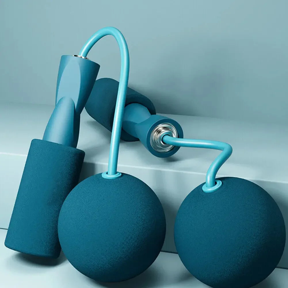 Corda de Pular Sem Fio com Bola Pesada - Fitness e Treinamento Aeróbico
