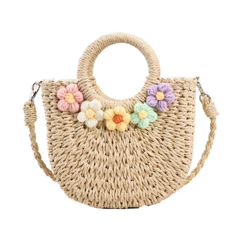 Bolsa Redonda de Palha