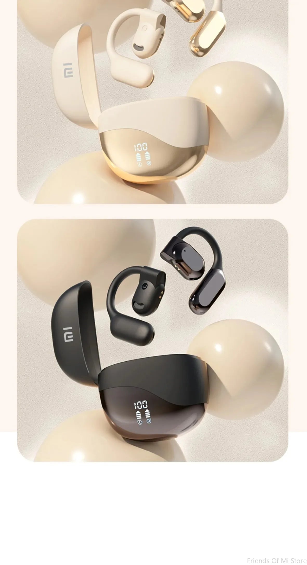 Fones de ouvido sem fio à prova dágua
