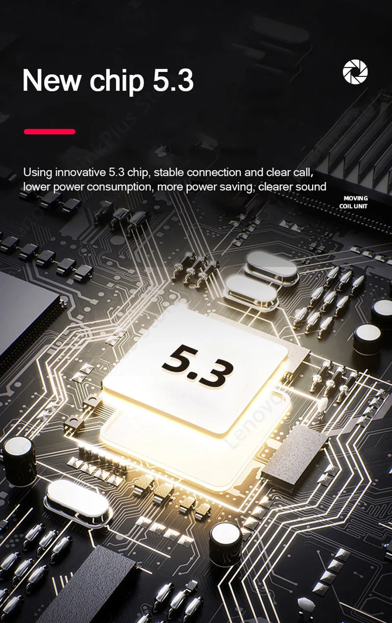 Fone de Ouvido Lenovo X4 Condução Óssea Microfone