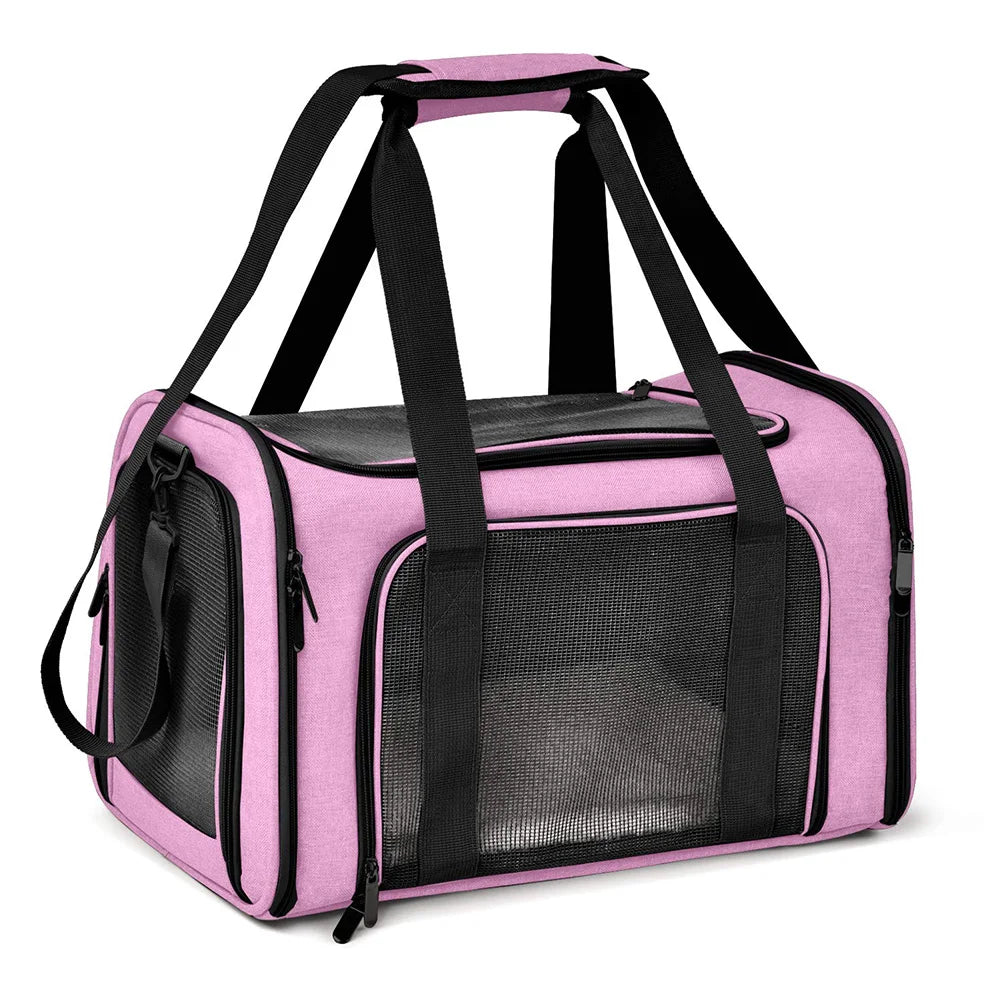 Mochila de Transporte para Cães e Gatos