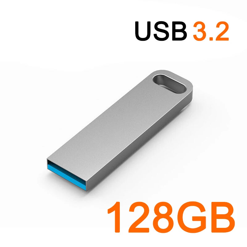 Pen Drive USB 3.2 – Alta Velocidade, Tipo-C, à Prova d’Água
