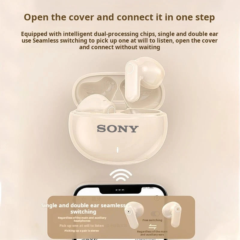 Fones de ouvido Bluetooth Estéreo alta fidelidade sem fio com microfone