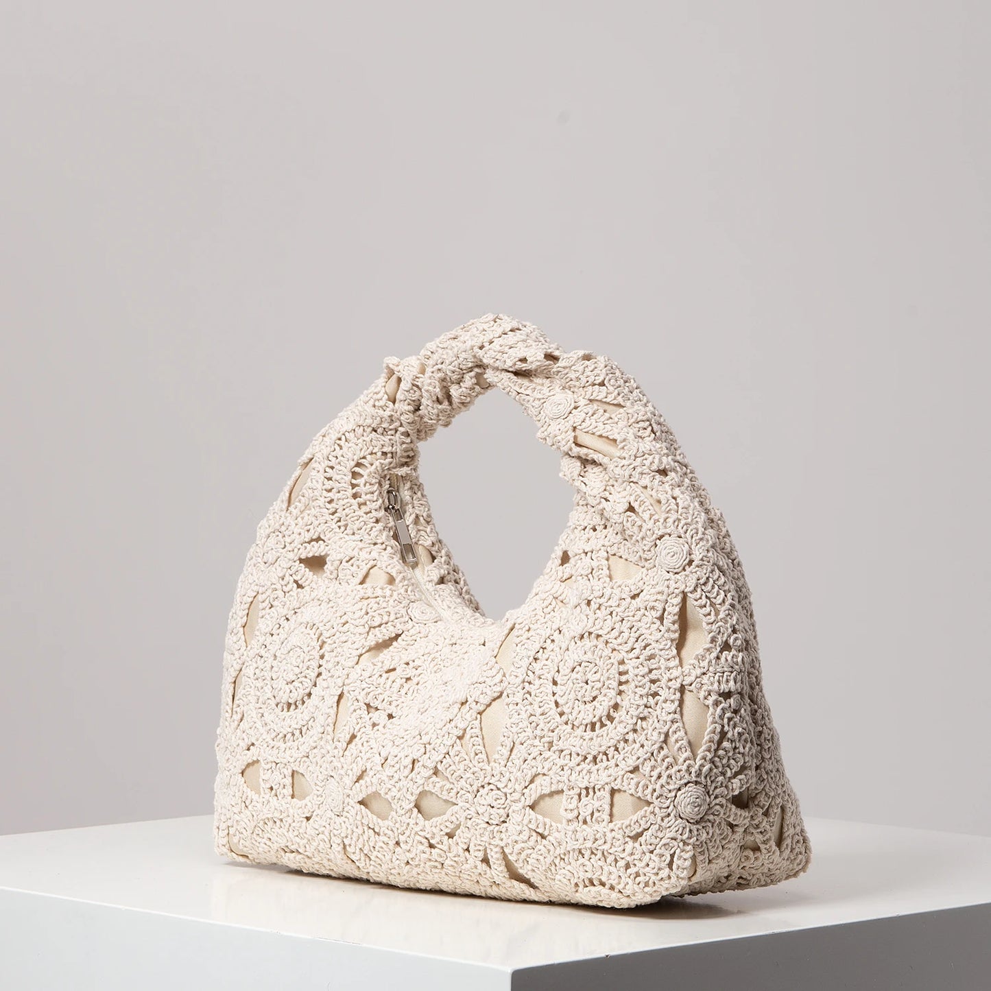 Bolsa Boho Crochê