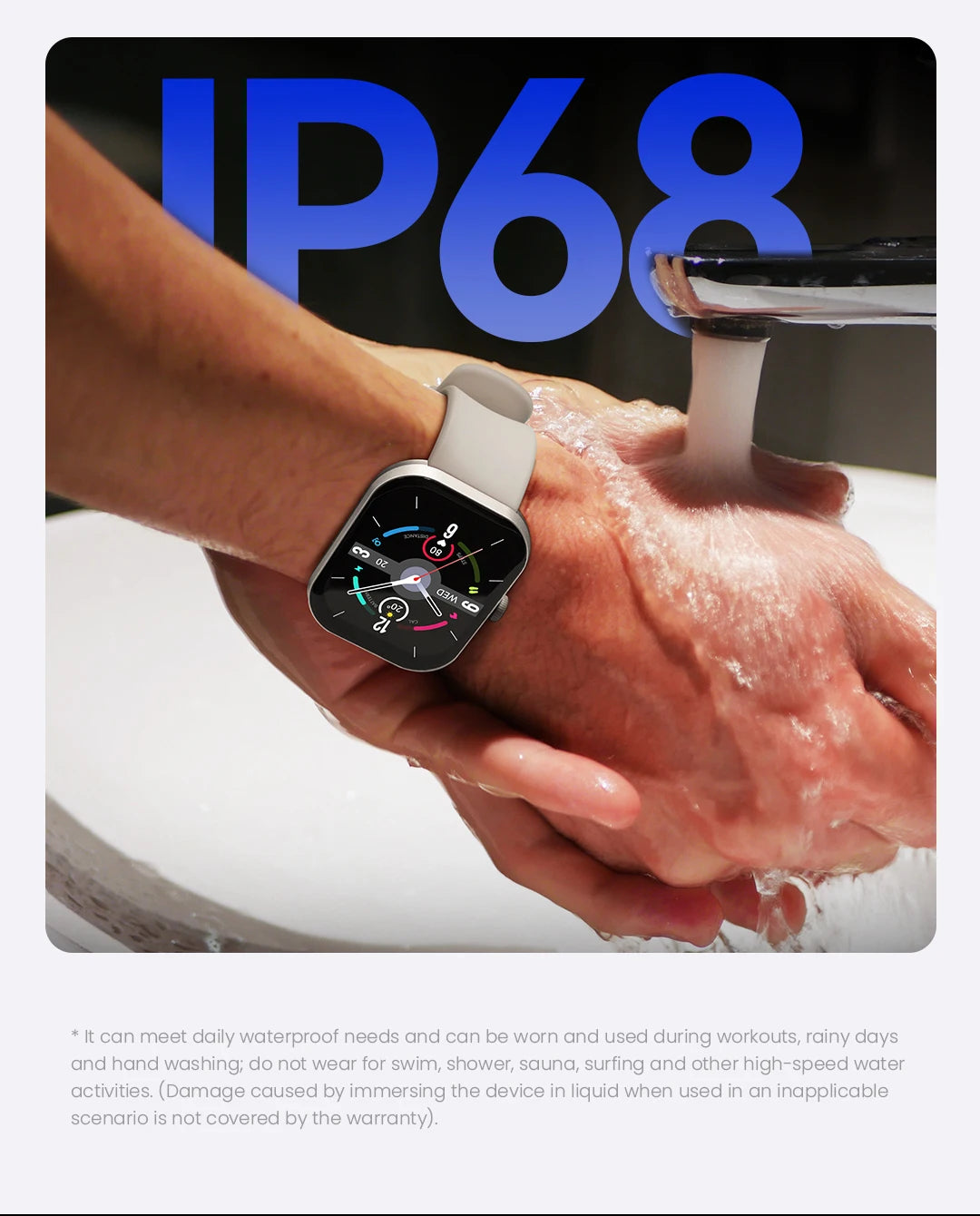 Smartwatch S6 Chamadas Bluetooth