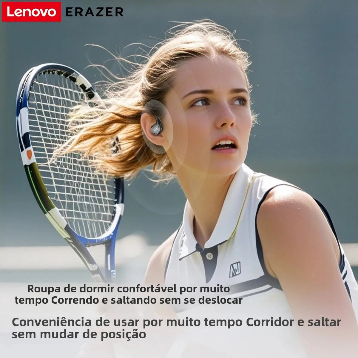 Fones de ouvido AI tradutor sem fio Bluetooth 5.4 135 Idiomas