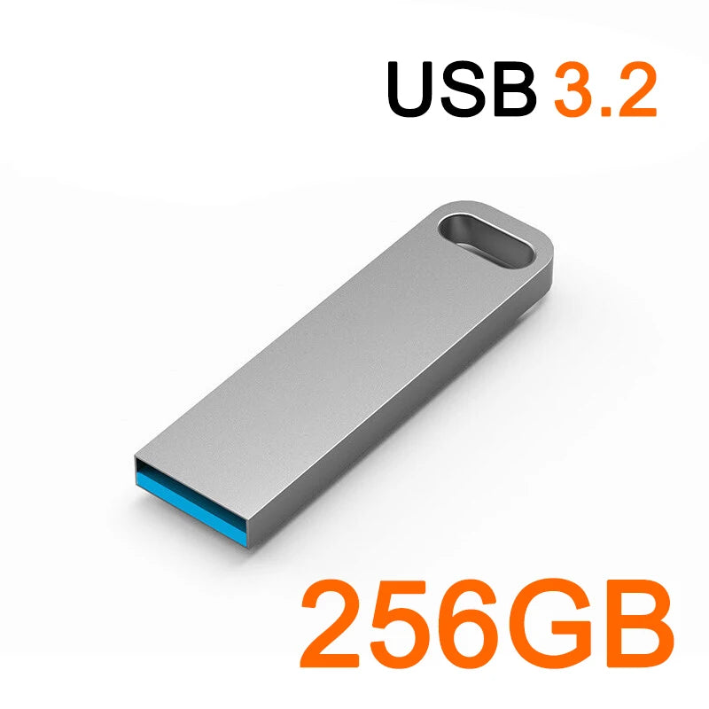Pen Drive USB 3.2 – Alta Velocidade, Tipo-C, à Prova d’Água