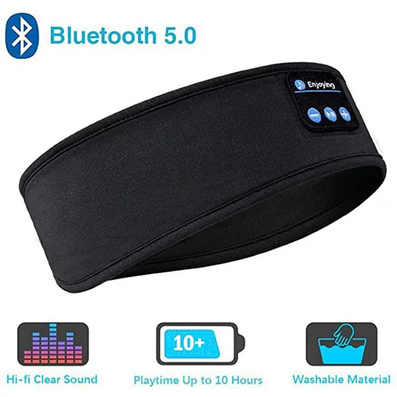 Fones Bluetooth com Faixa de Cabeça – Headset Esportivo