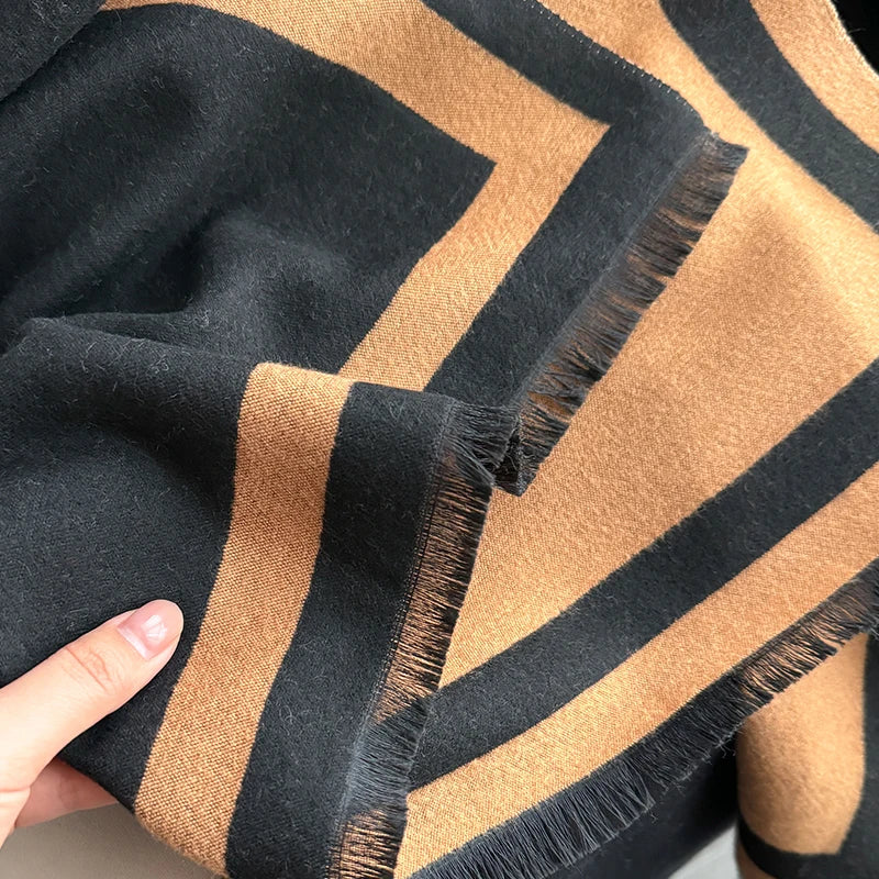 Cachecol Pashmina Luxo Toque de Cashmere