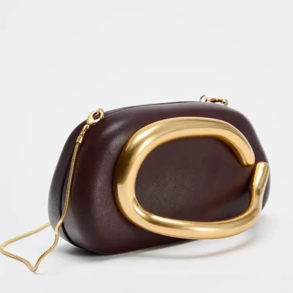 Clutch Box Dourada
