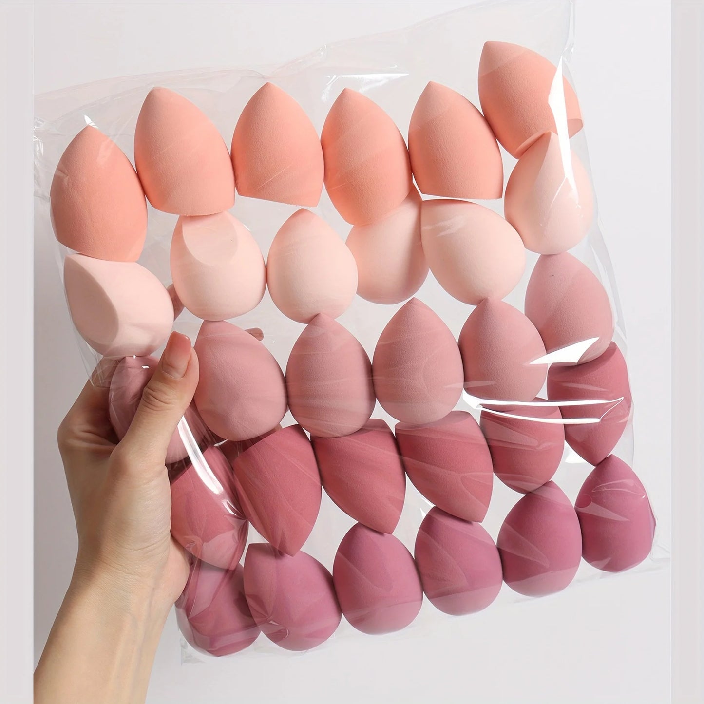 Conjunto de Esponjas Maquiagem 7 ou 18 Peças