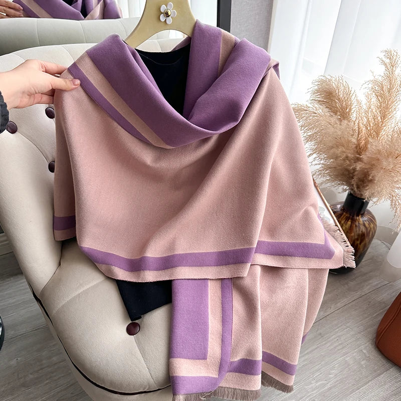 Cachecol Pashmina Luxo Toque de Cashmere