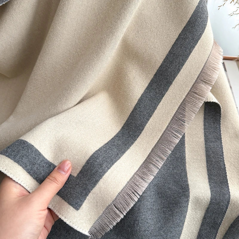 Cachecol Pashmina Luxo Toque de Cashmere