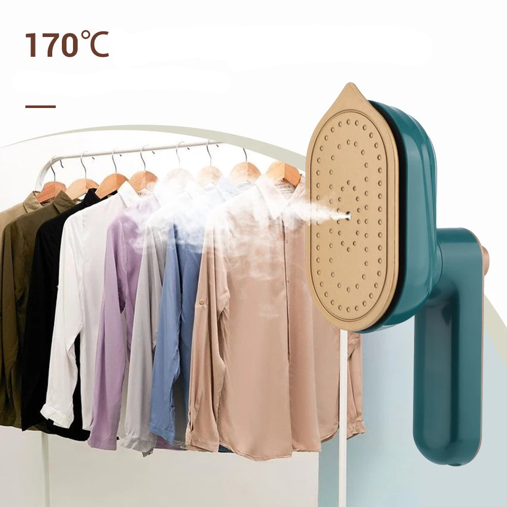 Mini Ferro De Passar Roupas A Vapor Portátil Bivolt