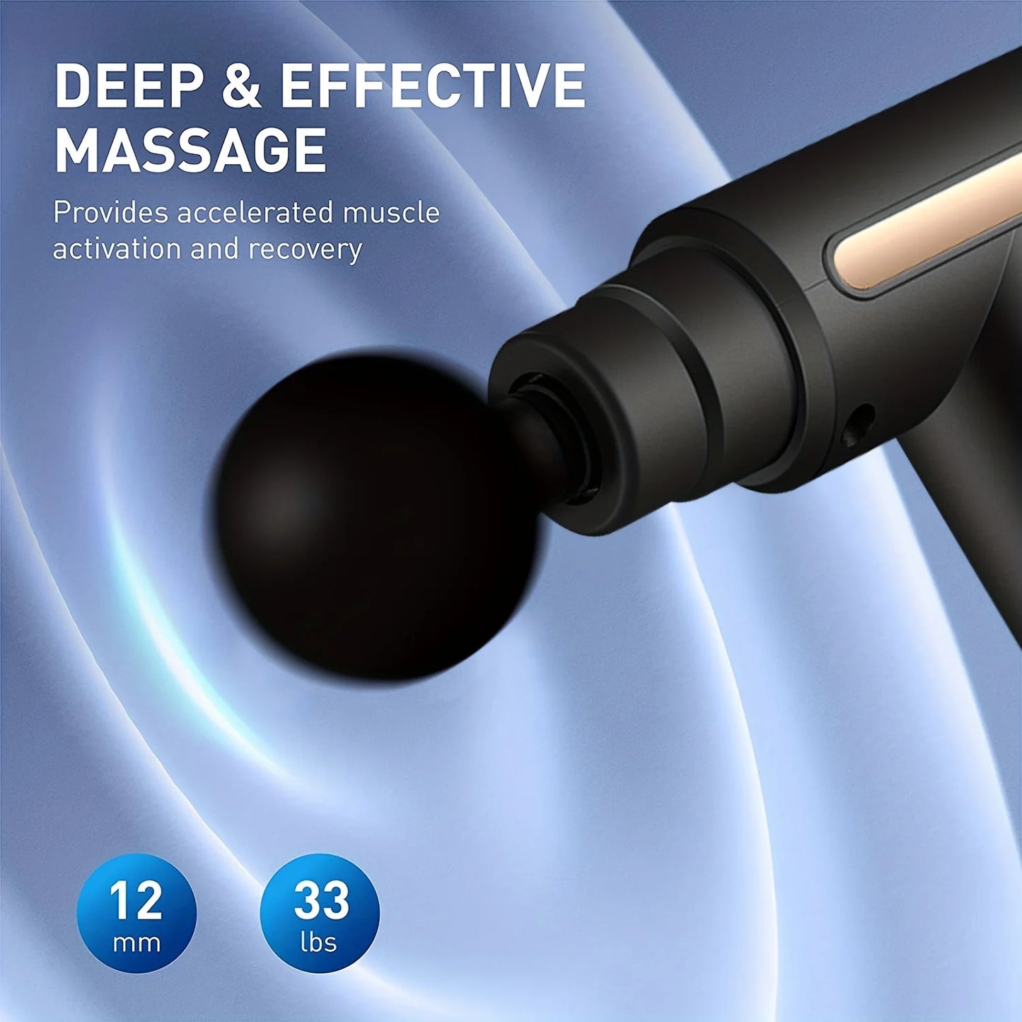 Massageador Muscular Pistola Portátil