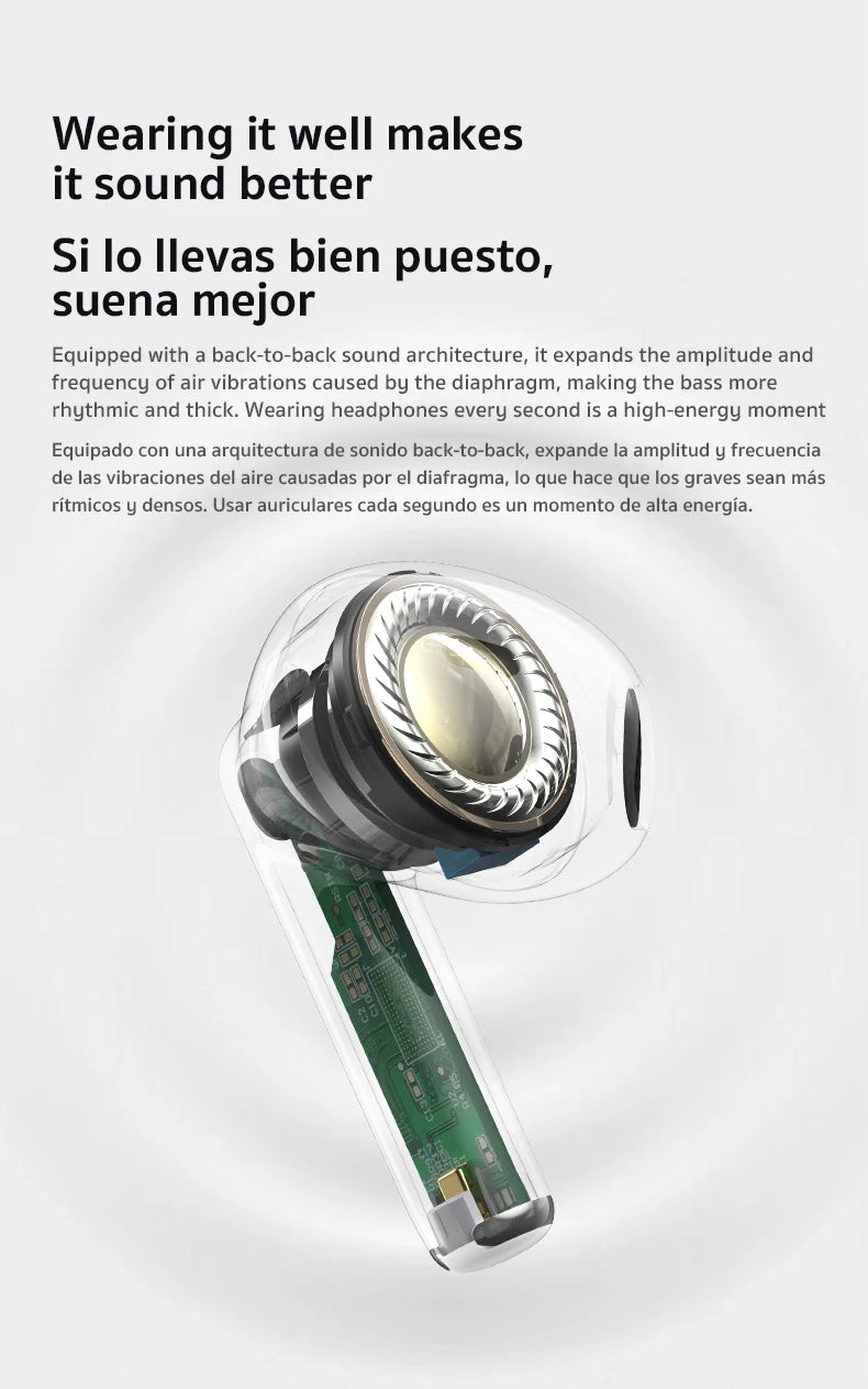 Fones de Ouvido Tradutor – Bluetooth com Tradução em Tempo Real