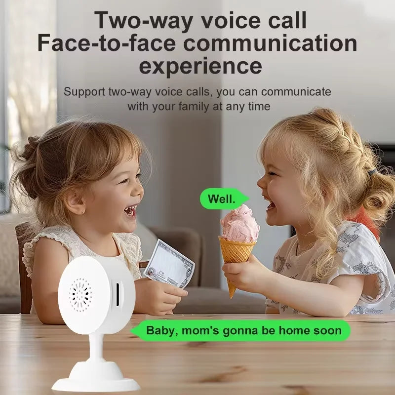Mini Câmera Wi-Fi Full HD Detecção Movimento